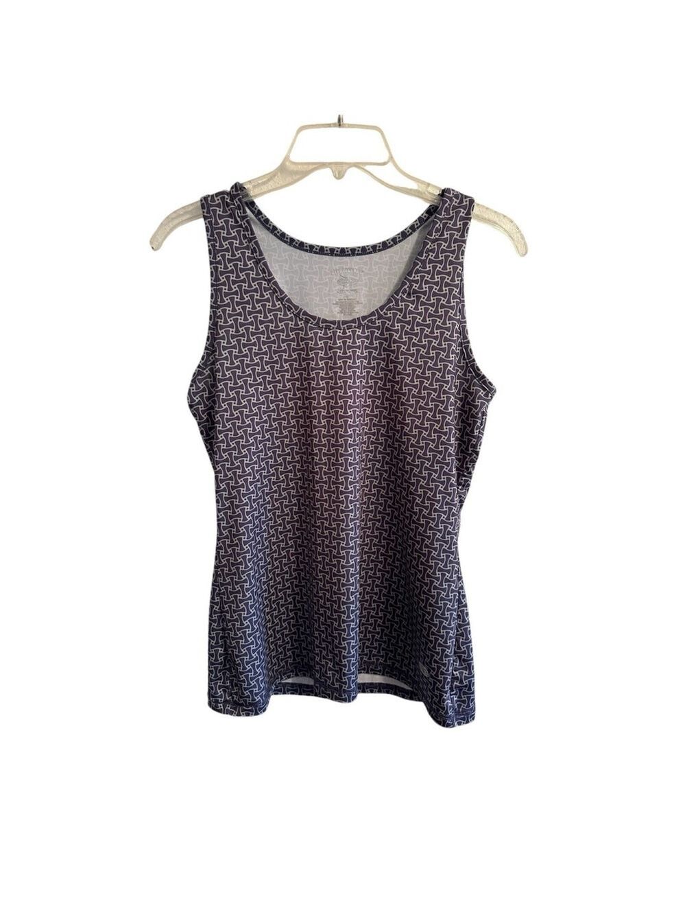 Reel Legends Performance Keep-It-Cool Stretch Tank Top Womens Small Purple